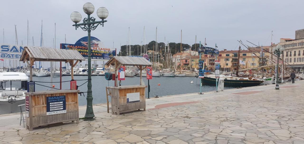Appartement Entier Au Dessus De Villa, Climatisation Reversible Poele A Bois Tres Chaleureux , Wi Fi Parking Privee Gratuit Situation 500 M, Plage Et Centre Ville 滨海萨纳里 外观 照片